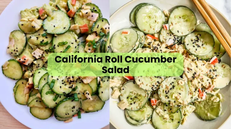 Easy California Roll Cucumber Salad: My New Go-To Refreshing Meal