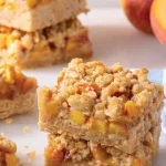 Summer Peach Cobbler Bars Recipe