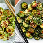 Tik Tok Cucumber Salad recipe